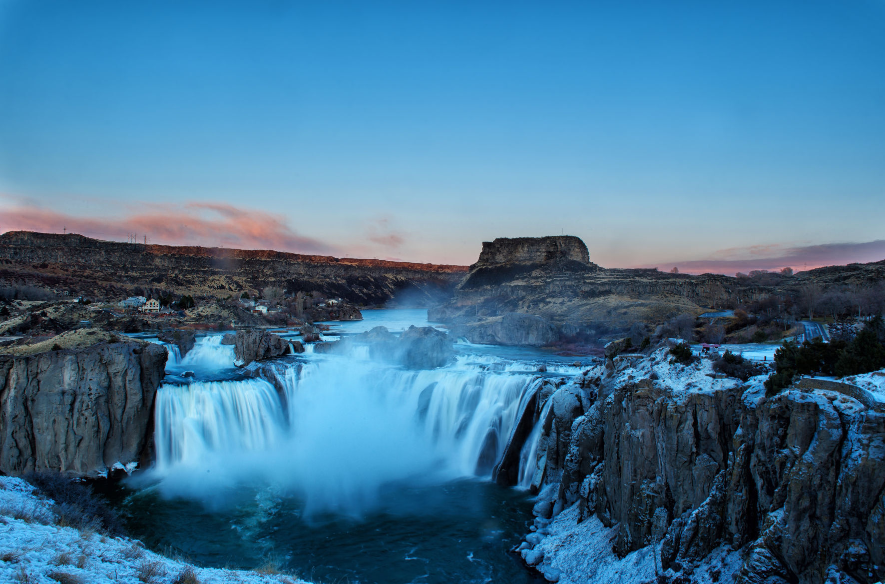 Shoshone Falls roars to life in December